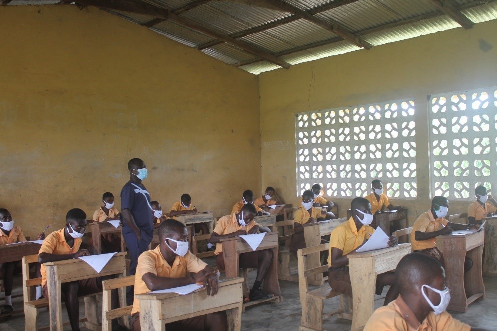 DCE VISITS BECE EXAMINATION CENTERS