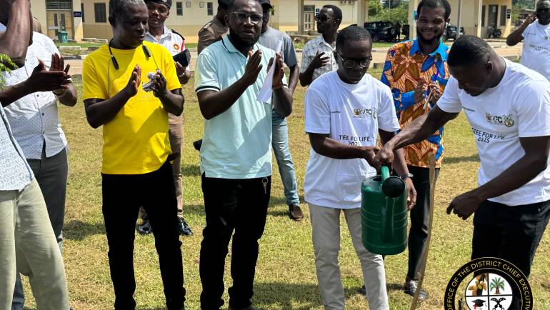 TAMDA COMMEMORATES TREE FOR LIFE INITIATIVE.