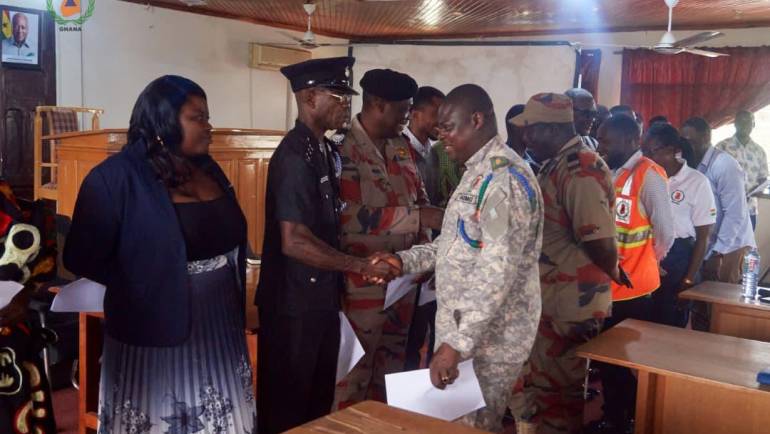 INAUGURATION OF DISASTER MANAGEMENT COMMITTEE.
