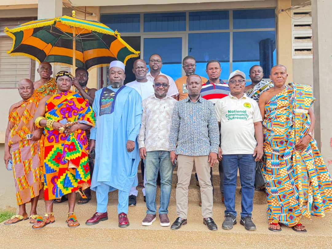 DVLA OFFICIALS VISIT TWIFO/ATI-MORKWA DISTRICT.