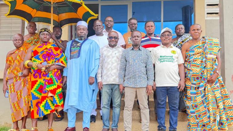 DVLA OFFICIALS VISIT TWIFO/ATI-MORKWA DISTRICT.
